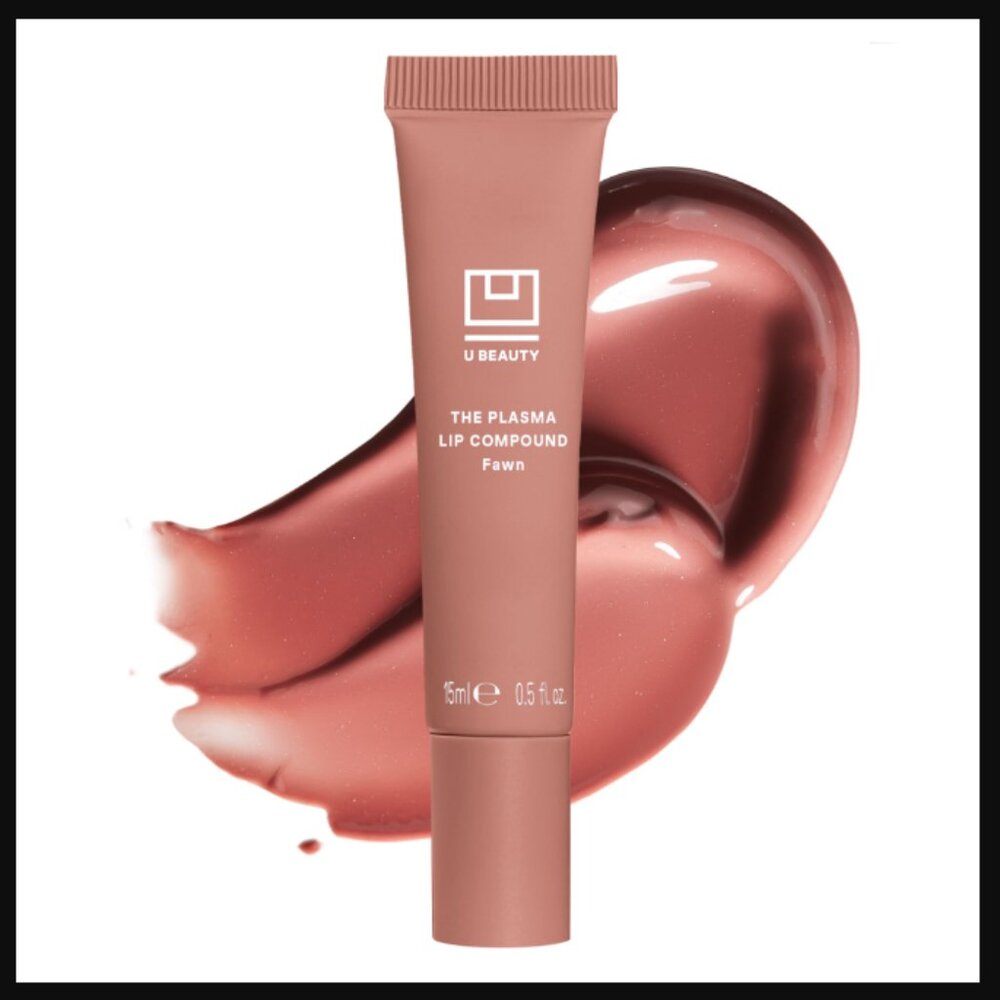 NIB U Beauty The Plasma Lip Compound in Fawn Full Size Retail Price $68.00